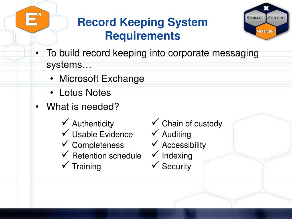 PPT Best Practices in Email Record Management PowerPoint Presentation ID419293