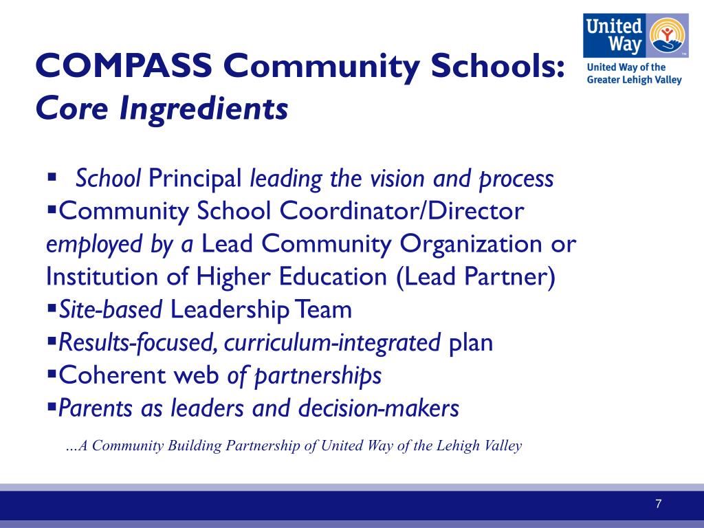 PPT Journey To The Lehigh Valley COMPASS Community Schools In Action 
