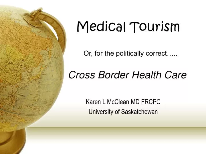 medical tourism n.