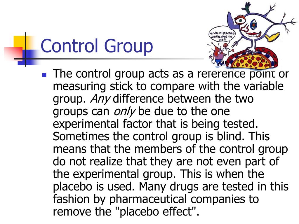 control group hypothesis
