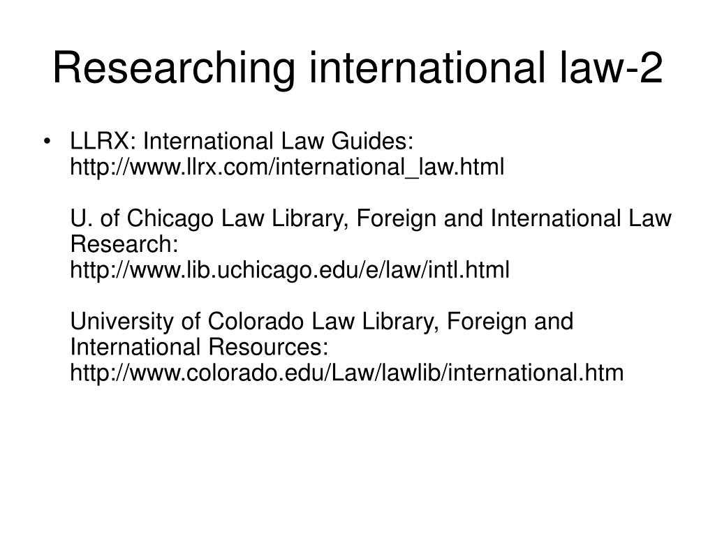 research topics in international law