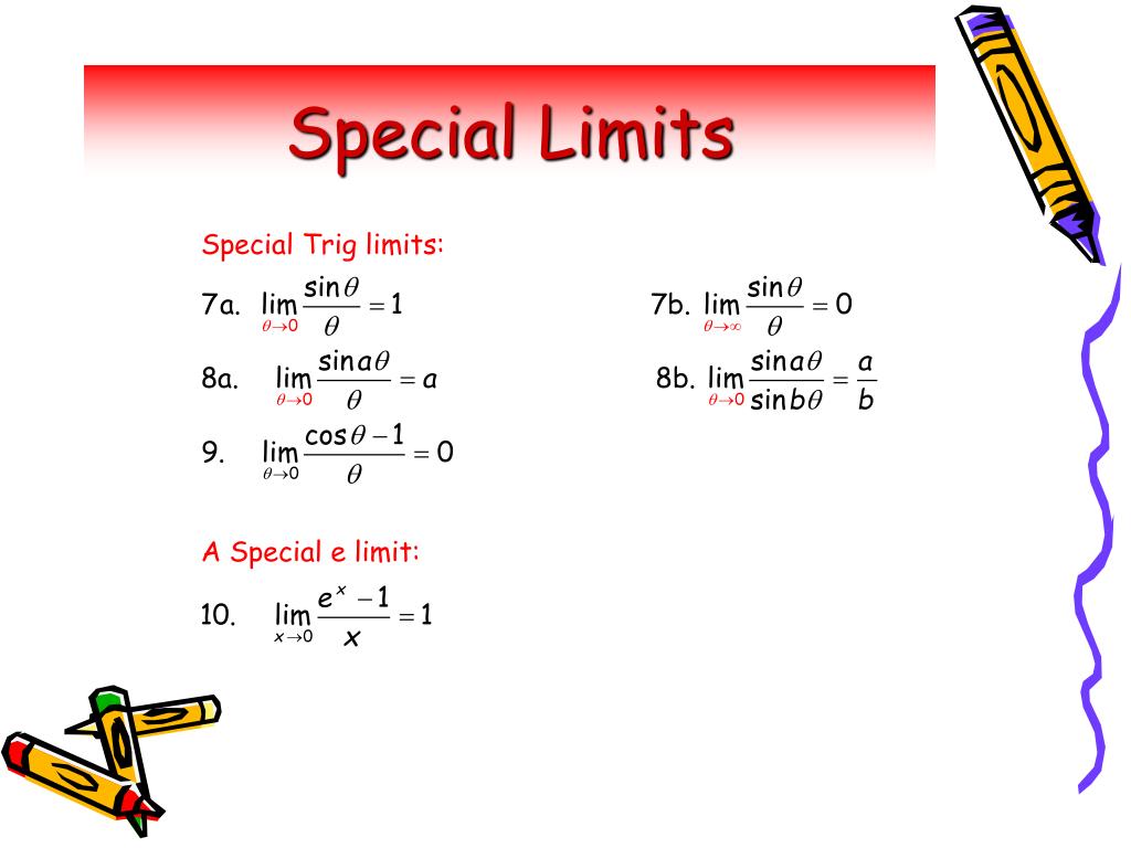 Special limit