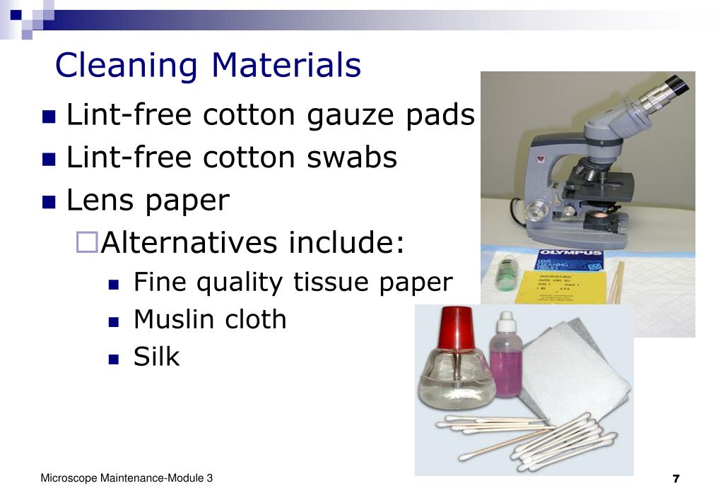PPT Microscope Maintenance PowerPoint Presentation, free download