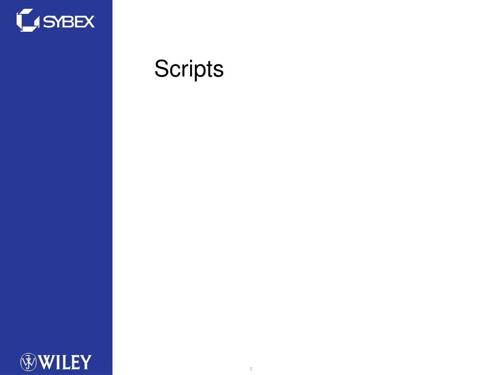 PPT - Chapter 7 - AutoCAD Scripts PowerPoint Presentation, free