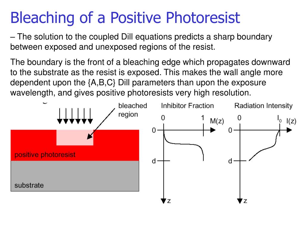 PPT - PhotoLithography PowerPoint Presentation - ID:422910