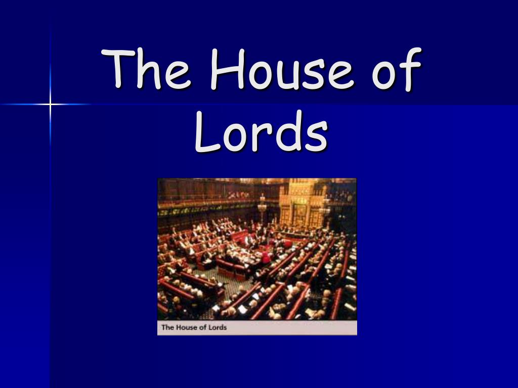 house of lords presentation