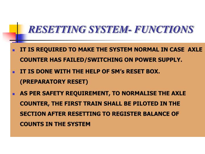 PPT - DIGITAL AXLE COUNTER PowerPoint Presentation - ID:424026
