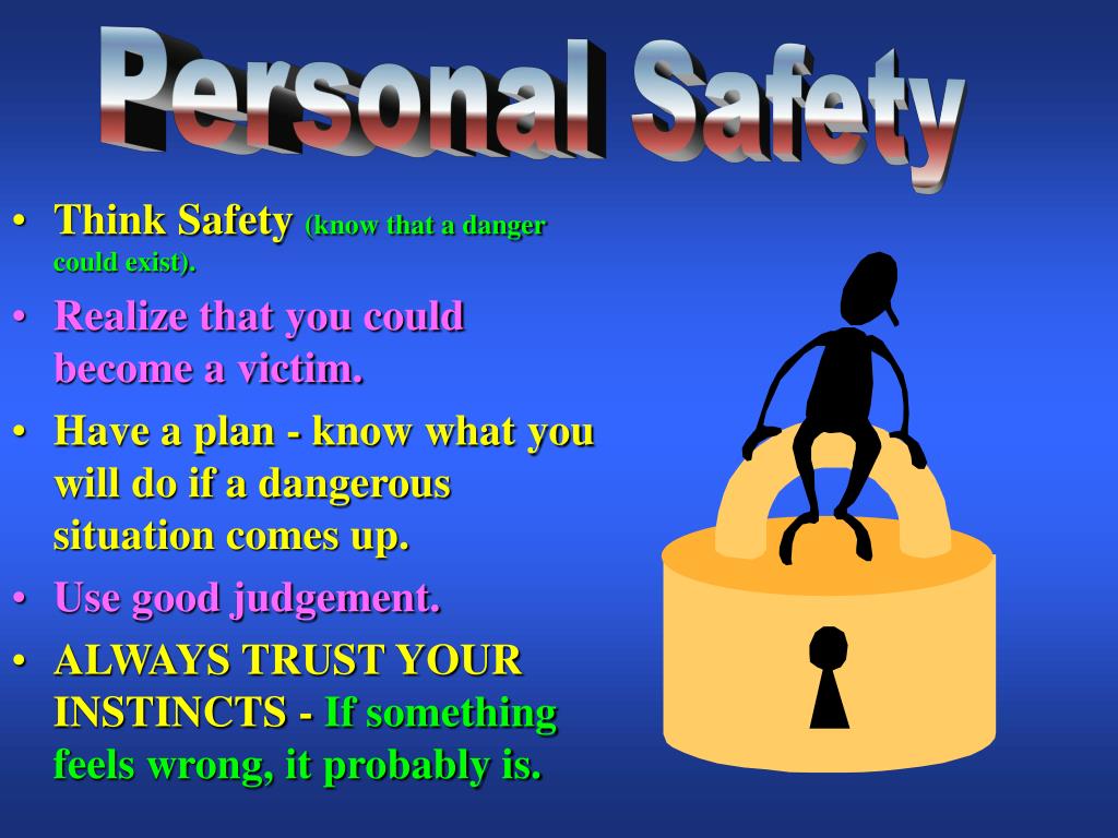 personal safety presentation