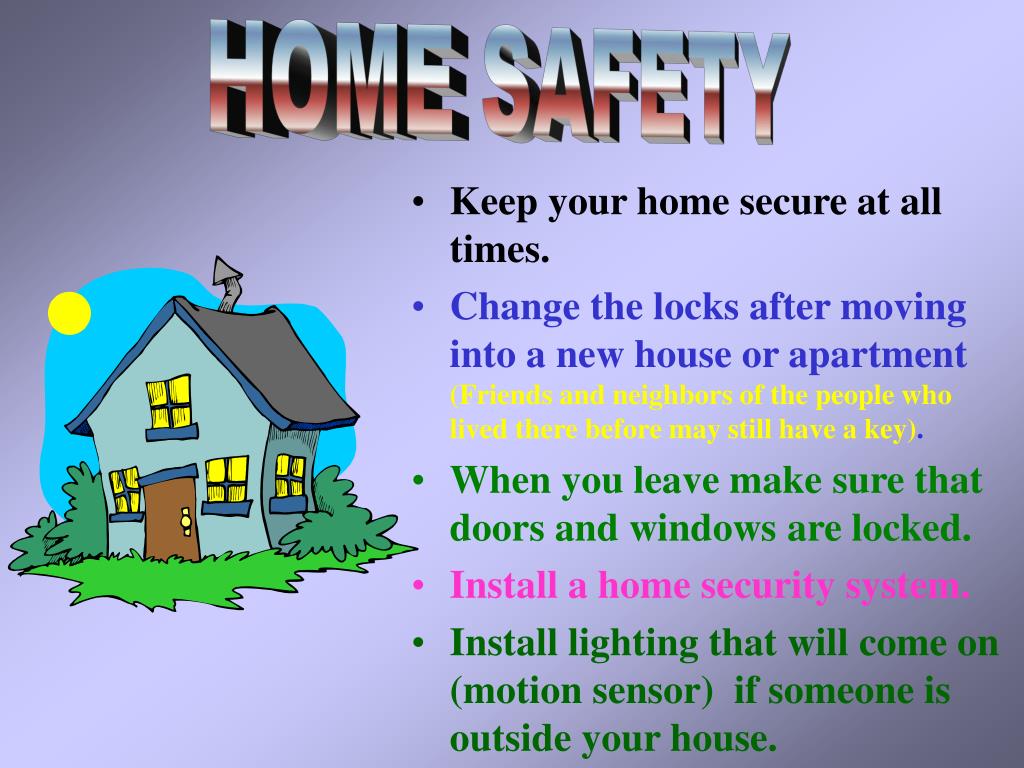 Off the Job Safety – Home, Property and Personal Safety - ppt video online  download