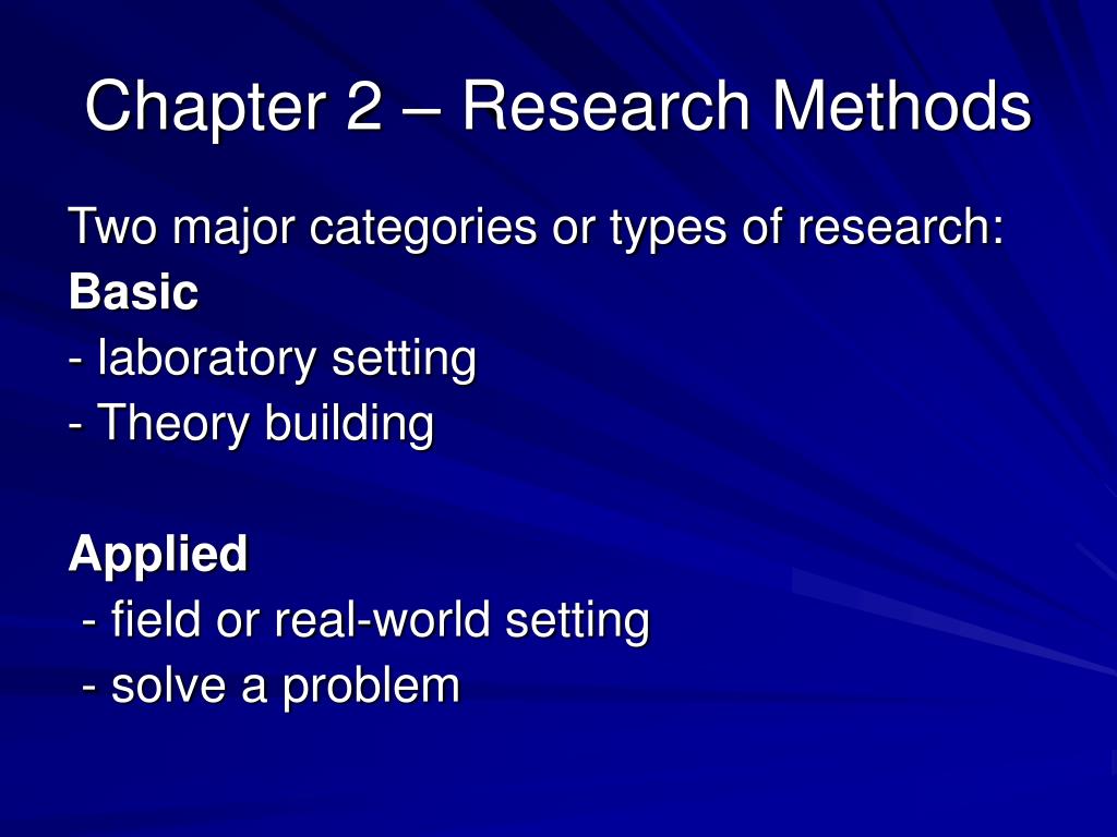 components of research chapter 2
