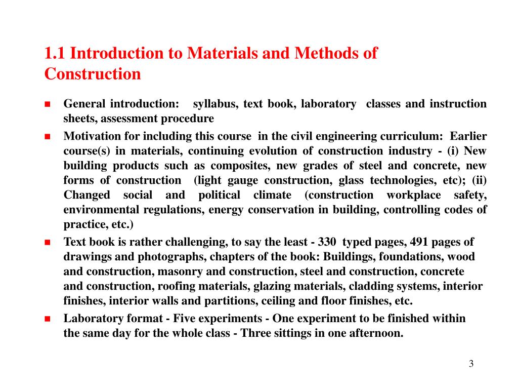 research topics in construction materials
