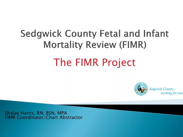 sedgwick county fetal and infant mortality review fimr n.
