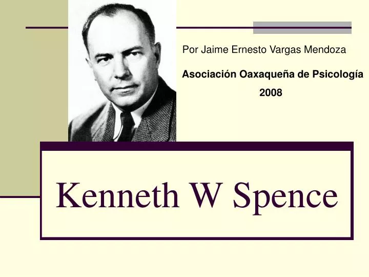 kenneth w spence l.