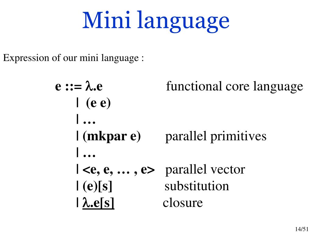 PPT - Approches fonctionnelles de la programmation parallèle et des ...