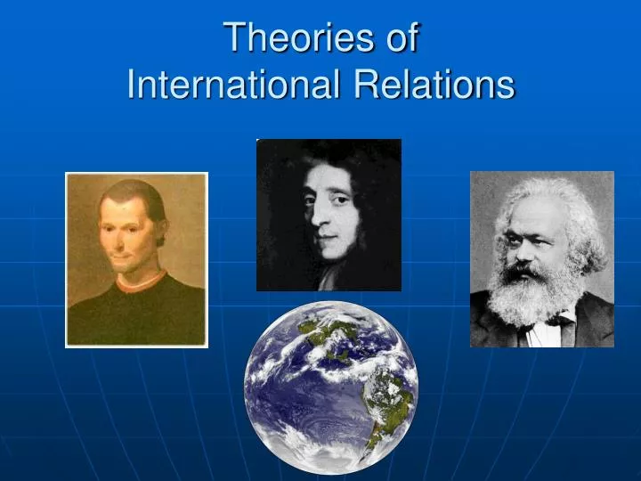 theories of international relations n.
