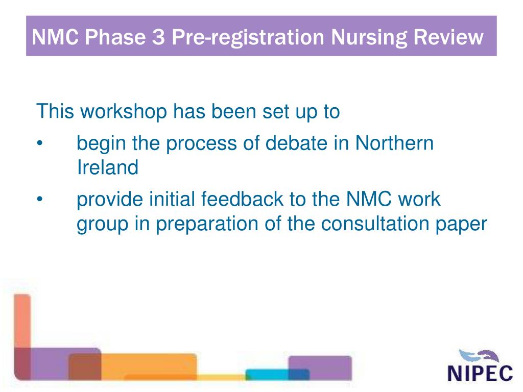 PPT - Modernising Nursing Careers NMC Pre-registration Nursing Review ...