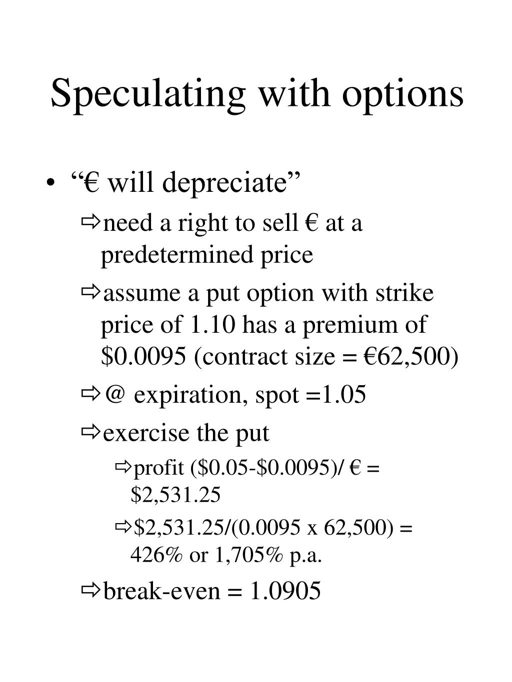 PPT Chapter 5 Foreign Currency Options PowerPoint Presentation, free