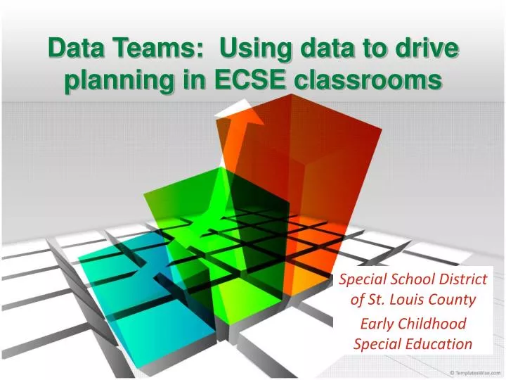 data teams using data to drive planning in ecse classrooms n.