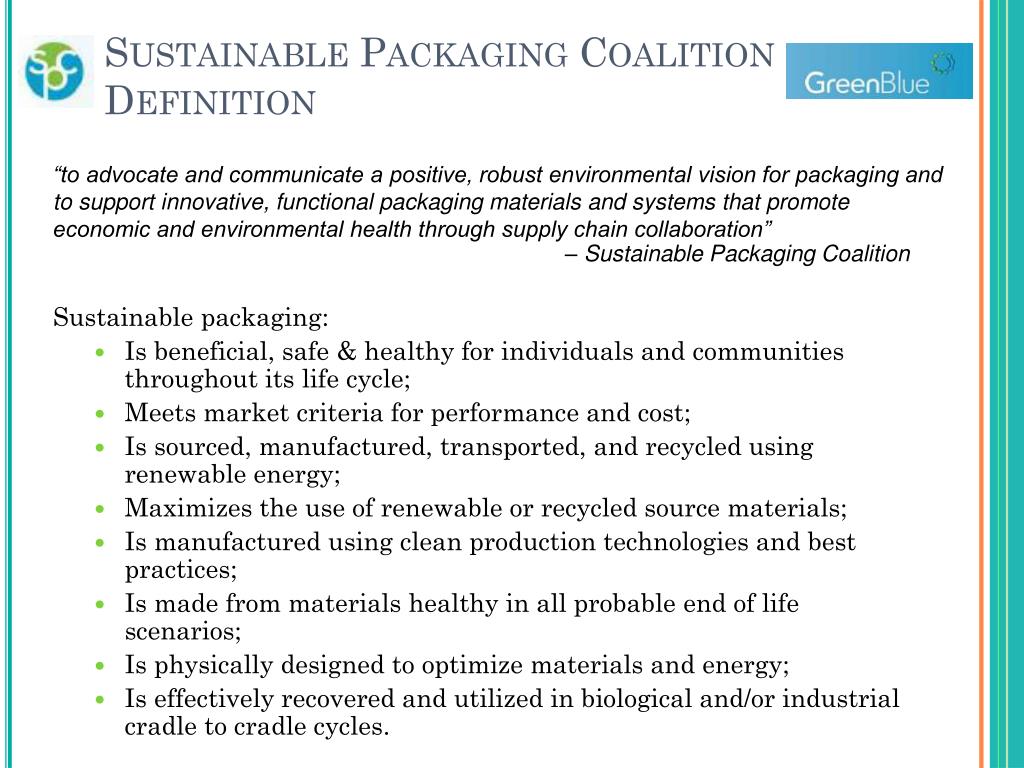 PPT - X Towards Sustainable Packaging PowerPoint Presentation, free ...