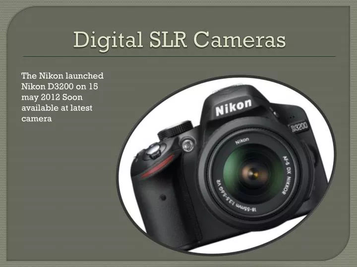 digital slr cameras n.