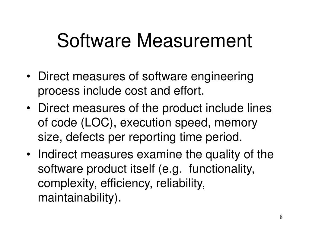 PPT - Software Process and Product Metrics PowerPoint Presentation ...