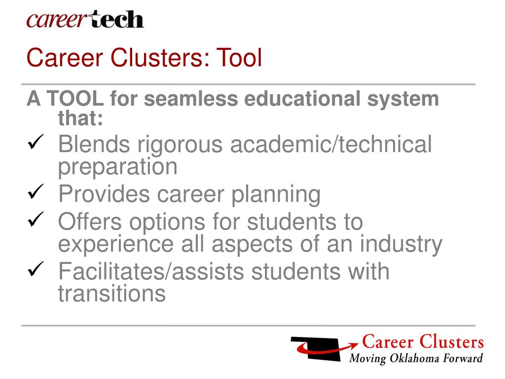 career clusters definition career clusters definition