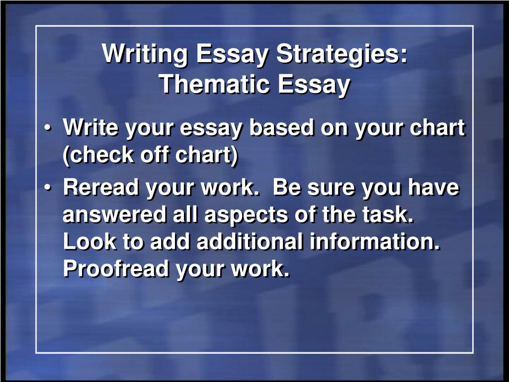 when you are writing a theme based essay when you are writing a theme based essay