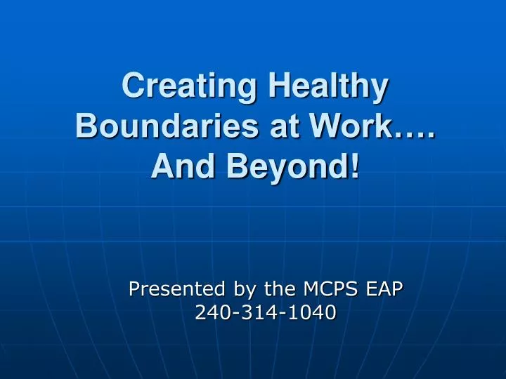 creating healthy boundaries at work and beyond n.