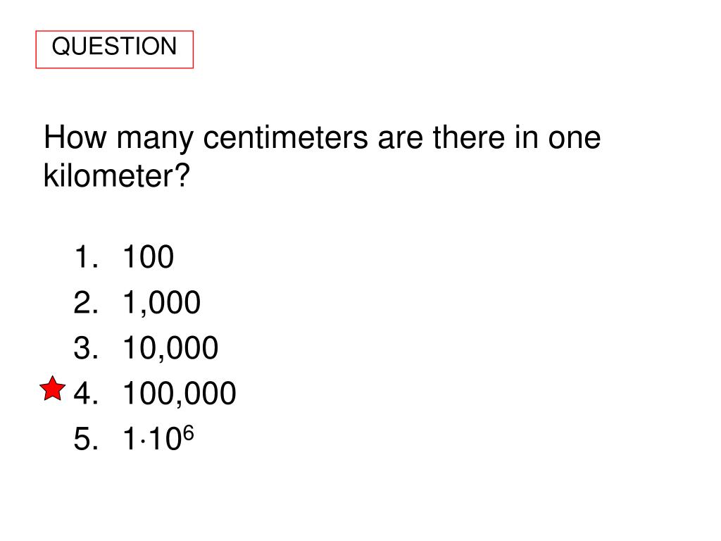 PPT - How many centimeters are there in one kilometer ...