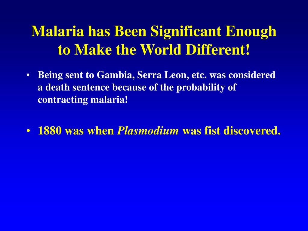 PPT - Malaria Facts PowerPoint Presentation, free download - ID:434386