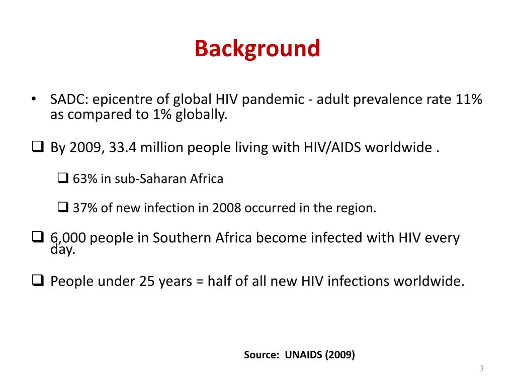 PPT - Socio-cultural drivers of the HIV/AIDS epidemic in sub-Saharan ...