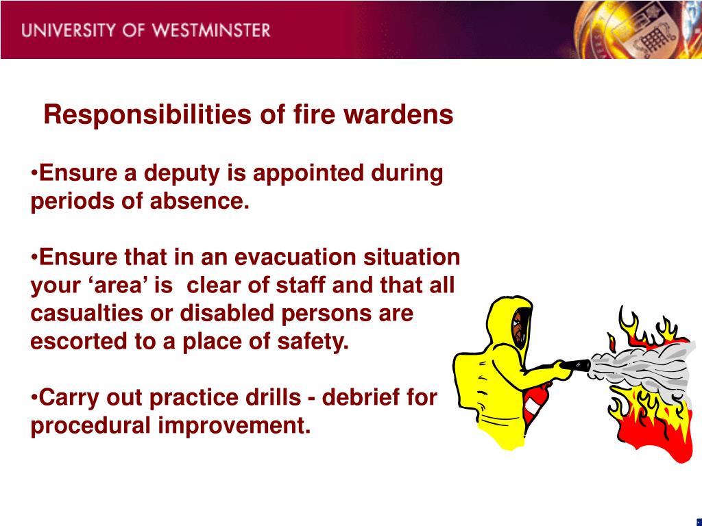 fire warden training powerpoint presentation uk