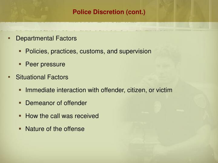 Pros And Cons Of Police Discretion Essay Example - Free Essay Sample police discretion essay