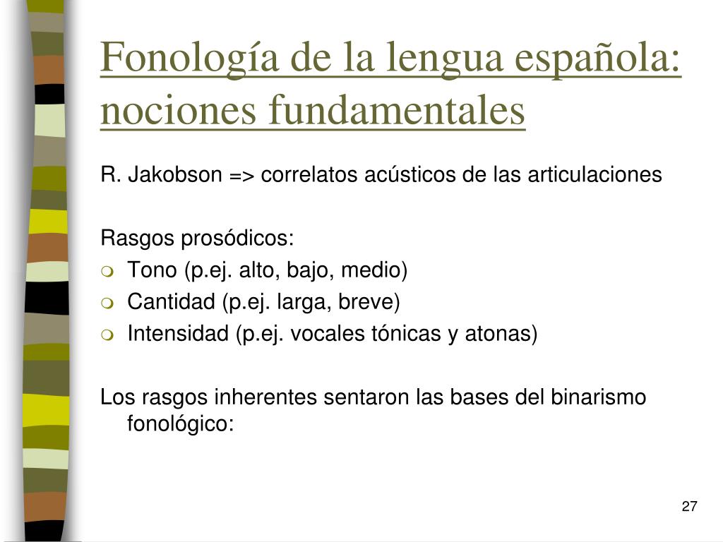 PPT - Gramática Descriptiva Del Espa ñ Ol Compendio De Fonología Y Fonética (1 A Parte ...