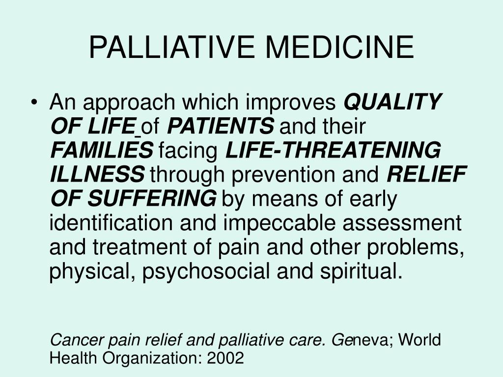 case study of palliative care