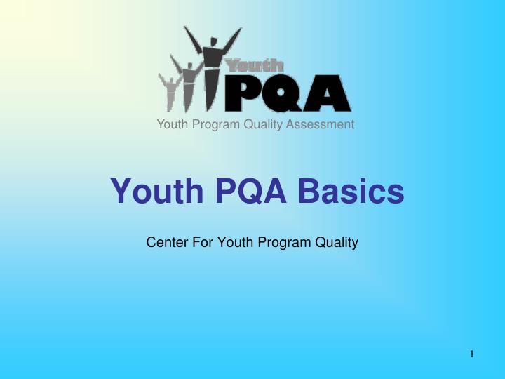 youth pqa basics n.