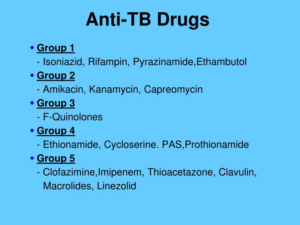 PPT Management of Tuberculosis (TB) and MultidrugResistant TB (MDR