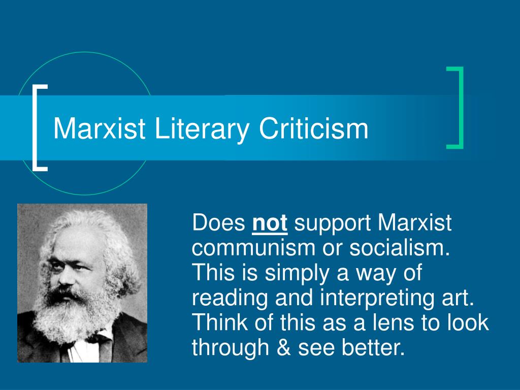 marxist criticism meaning essay