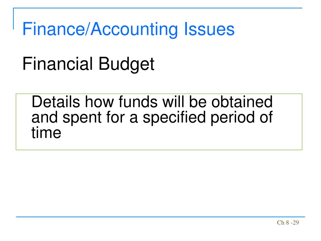 PPT - Module 8 Implementing Strategies: Marketing, Finance/Accounting ...