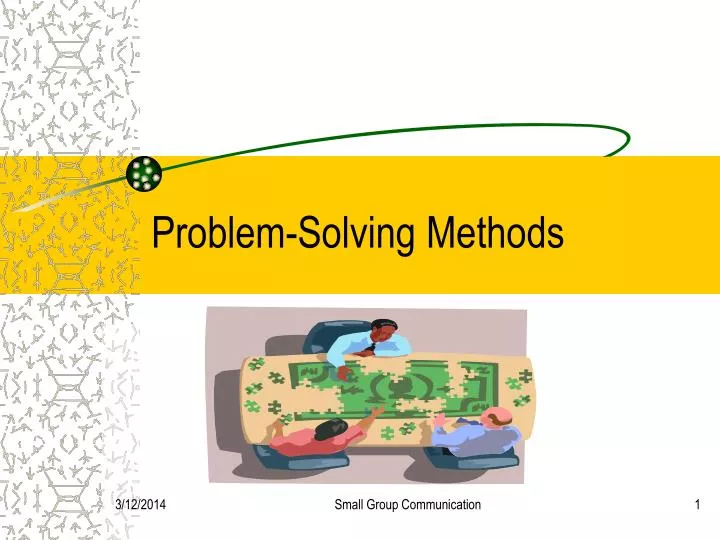 problem solving methods n.