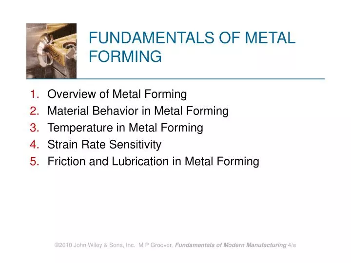 fundamentals of metal forming n.