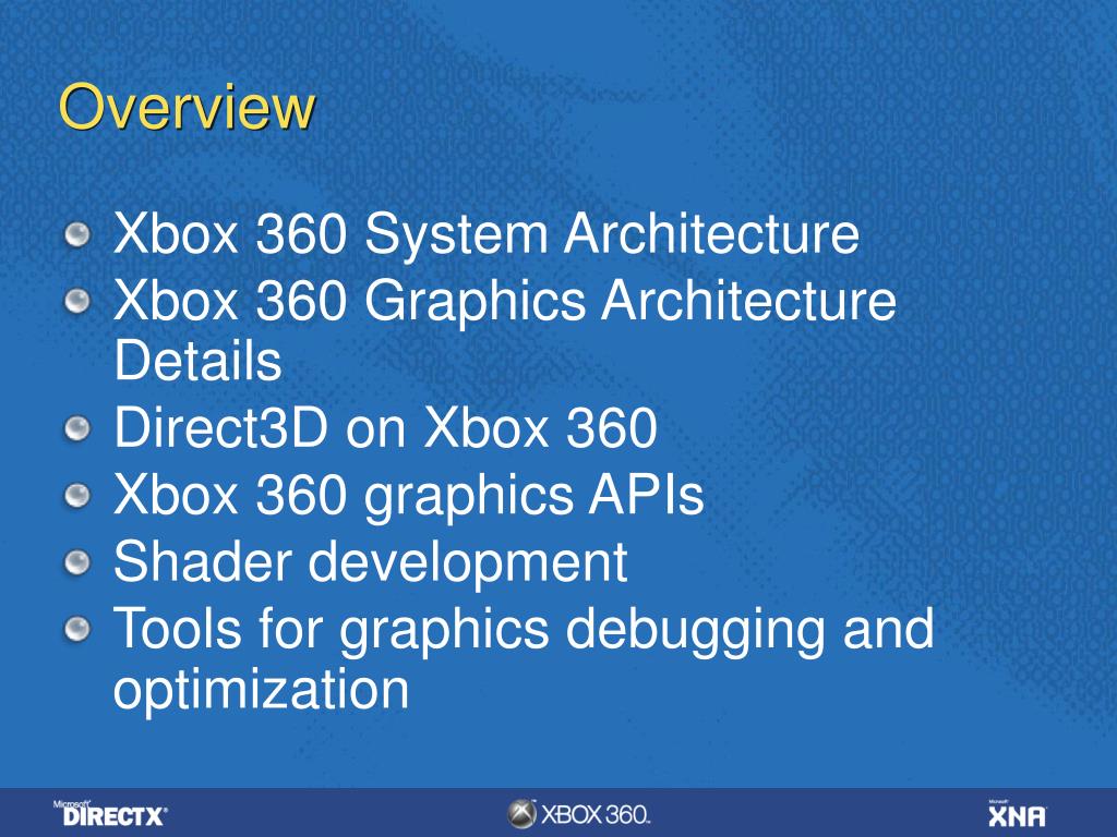 Xbox MB system memory IBM 3-way symmetric core processor ATI GPU with  embedded EDRAM 12x DVD Optional Hard disk. - ppt download