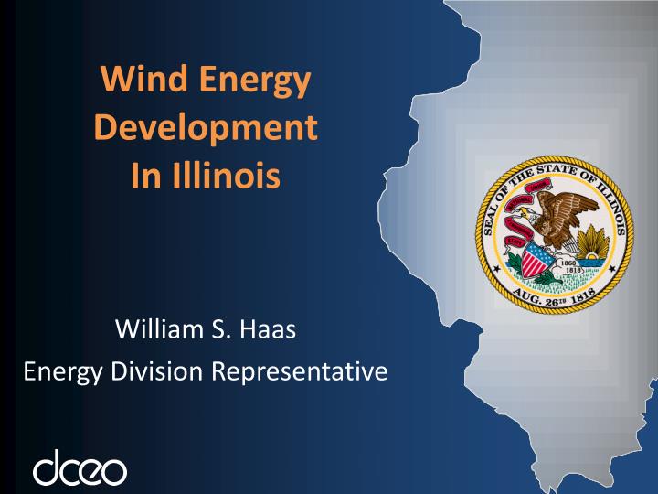 PPT Wind Energy Development In Illinois PowerPoint Presentation, free