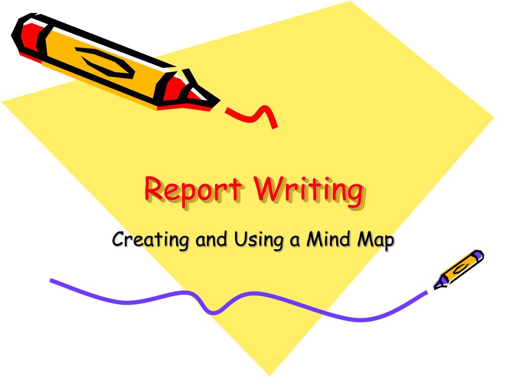 report writing presentation ppt