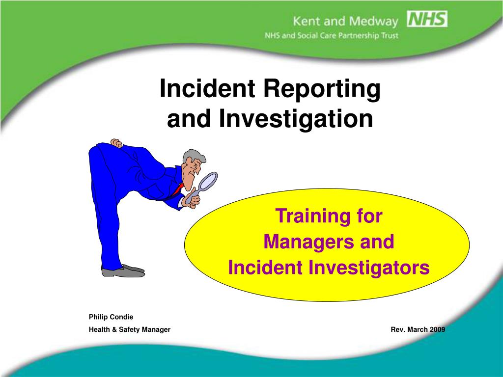 powerpoint presentation on incident reporting