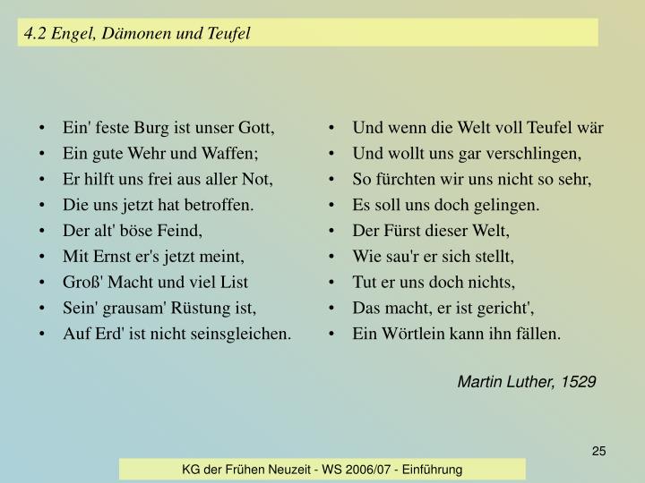 wenn er es ernst meint