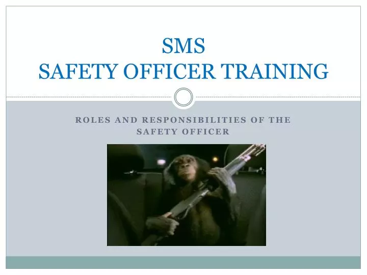 Ppt - Sms Safety Officer Training Powerpoint Presentation, Free Download -  Id:440378