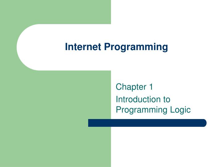 PPT - Internet Programming PowerPoint Presentation, free download - ID ...