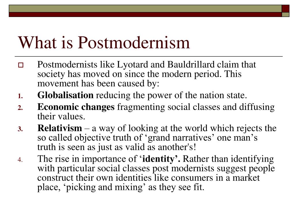 what is post postmodernism