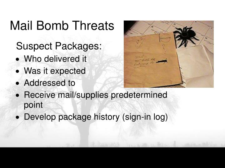 PPT - Bomb Threat PowerPoint Presentation - ID:440786